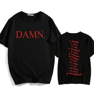 DAMN. New Kendrick Lamar Album T-shirt