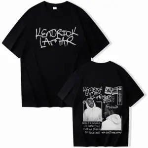 O-neck Kendrick Lamar Shirt